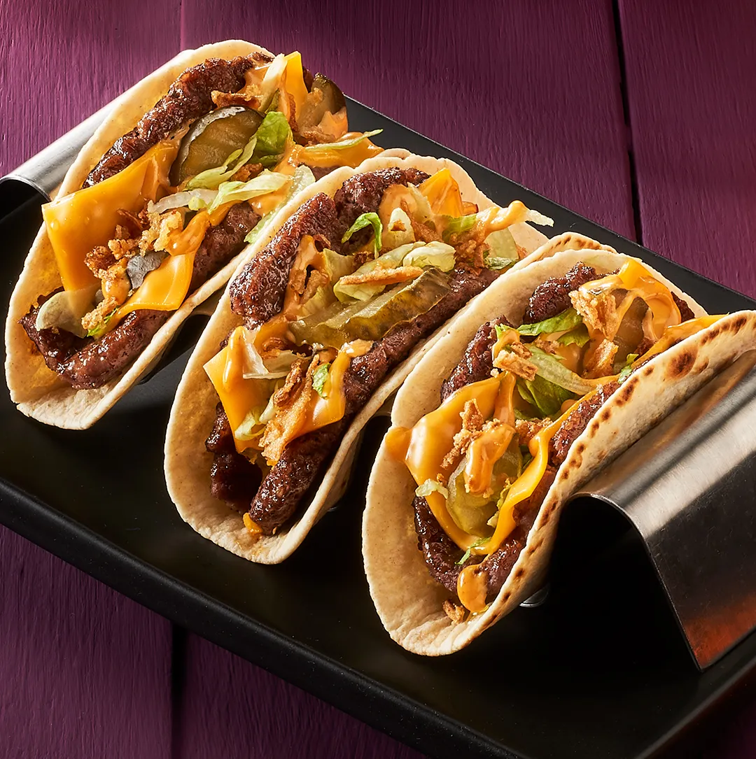 SMASH BURGER <br />TACOS